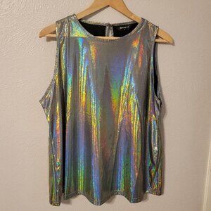 (XL) Shimmering Tank Top